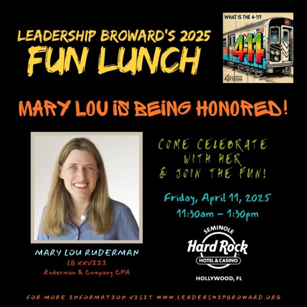 Friend of MaryLou Ruderman